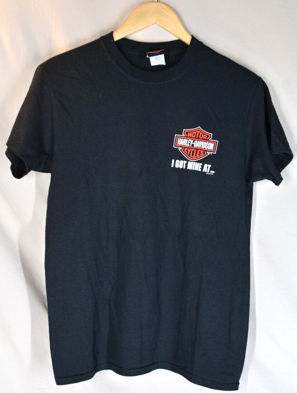 Harley-Davidson small/petite T-Shirt steel city BLACK 2012 Women's